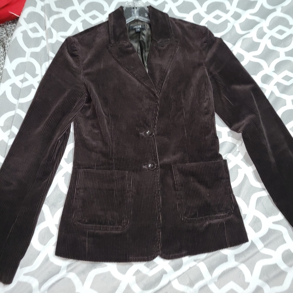 Jacob corduroy blazer. Size 1/2